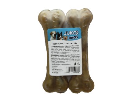 JUKO Snacks kost bůvolí 12,5cm 2ks 60g