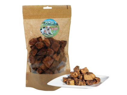 JUKO SNACKS 150g hovězí kostky 2x2cm