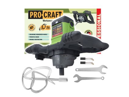 PROCRAFT PMM2100 míchadlo stavebních směsí 1200W