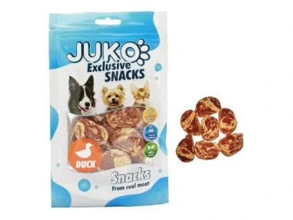 JUKO SNACKS 70g duck, codfish chips