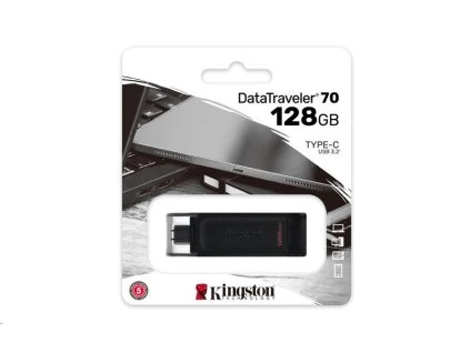 Flash Disk 128GB USB 3.2 Kingston DT70 USB-C