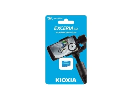 SD micro 128GB KIOXIA UHS-I U3 V30 + adaptér