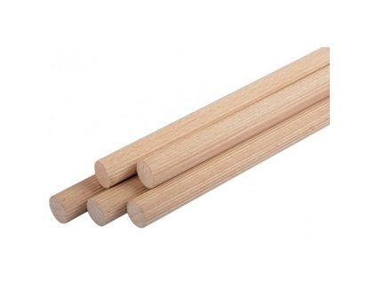 hůlka vroubkovaná 8x800mm