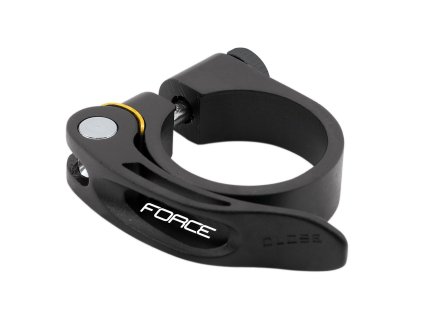 FORCE objímka sedlovky 31,8 RU Al černá