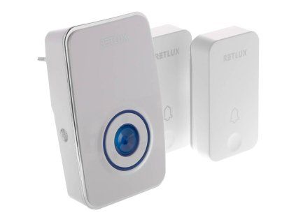 RETLUX RDB 102 zvonek bez.230V + 2x wl.tlačítko