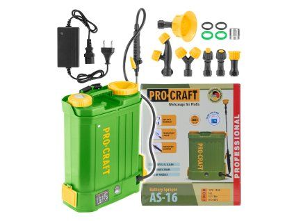 PROCRAFT AKU AS-16 postřikovač 16l