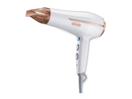 BRAVO B 4674 vysoušeč vlasů s ionizací 2000W bílý