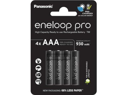 PANASONIC ENELOOP PRO AAA 4HCDE 1ks baterie HR03