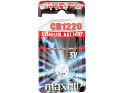 MAXELL CR 1220 baterie 3V lithiová