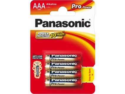 PANASONIC LR03 4BP AAA Pro Power alk baterie 4ks