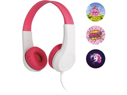 SENCOR SEP 255PK Sluchátka dětská růžová