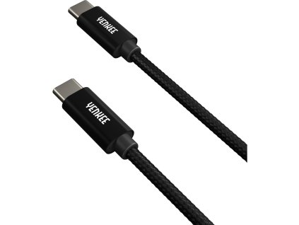YENKEE YCU C101 BK USB kabel C-C 2,0 1m černý