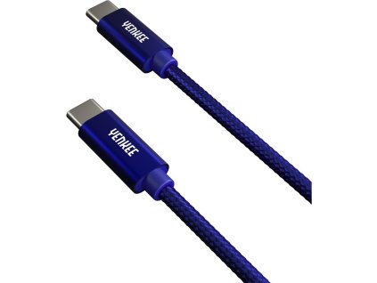 YENKEE YCU C101 BE USB kabel C-C 2,0 1m modrý
