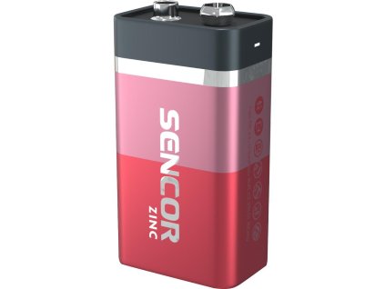 SENCOR SBA 6F22 9V baterie Zn 1ks