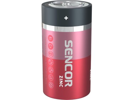 SENCOR SBA R20 baterie D velký monočlánek Zn 1ks