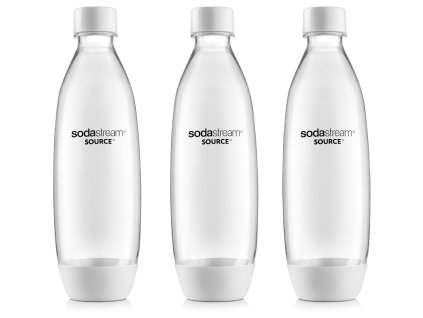 SODASTREAM láhev FUSE 3pack 1l bílá