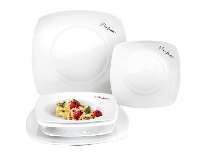 LAMART LT9002 talíře čtvercové 6ks DINE