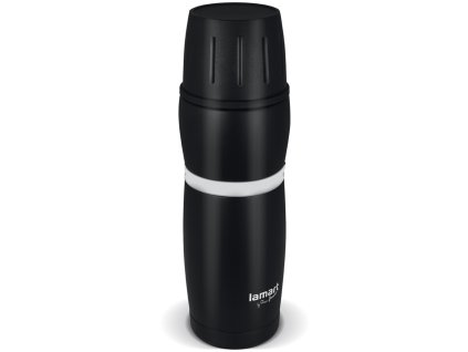 LAMART LT4052 termoska CUP 0,48l černá/bílá