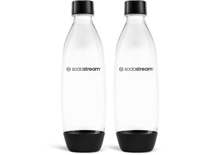 SODASTREAM láhev FUSE 2x1l do myčky černá