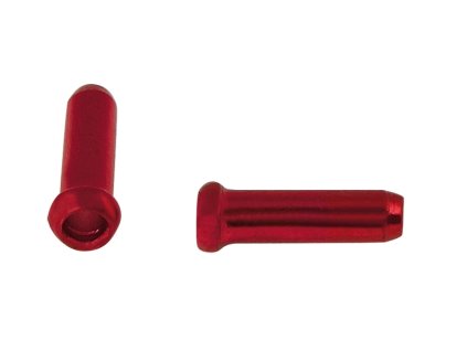 FORCE koncovka lanka Al červená 1ks