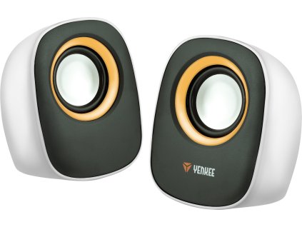 YENKEE YSP 2001WH Mini reproduktory 2.0 bílé