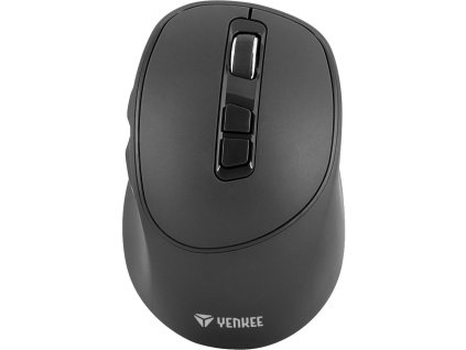 YENKEE YMS 2080GY myš WL dobíjecí SLIDER černá