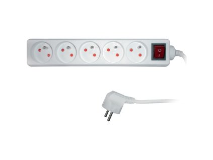 RETLUX RPC 28 prodlužka 1,5m 5zásuvek WS 3x1,0mm