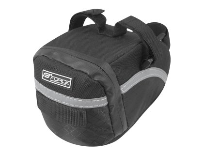 FORCE brašna pod sedlo RIDE M suchý zip černá