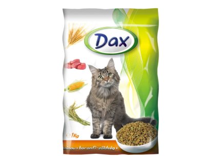DAX granule pro kočky 1kg drůbež + zelenina 9031