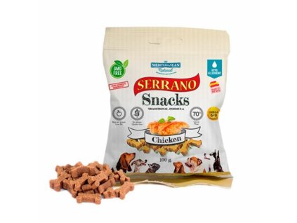 pamlsek pro psy Serrano kuře 100g