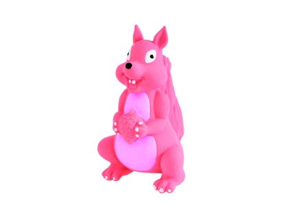 hračka pro psy latex Veverka 15cm