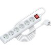RETLUX RPC 34 prodlužka 5m 6 zásuvek s vypínačem 3x1,0mm