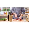 G21 sada nožů Gourmet Rustic 5ks + bambusový