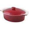 LAMART LT9206 zapékací hrnec oválný s poklicí 2,7l CASA
