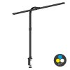 ECOLITE LU19TC2-CR LED stolní lampa 20W 1200lm černá