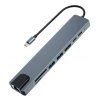 ALIGATOR HUB001 dokovací stanice USB-C hub 8v1