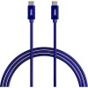 YENKEE YCU C102 BE USB kabel C-C 2,0 2m modrý
