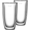 LAMART LT9011 sklenice set 2ks CAFÉ LATTÉ 380ml