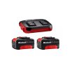 EINHELL AKU Starter-Kit 18V 2x4,0Ah PXC nabíječka pro 2 baterie