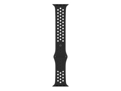 116003 silikonovy sportovni reminek pro apple watch 2 38 mm tmave seda
