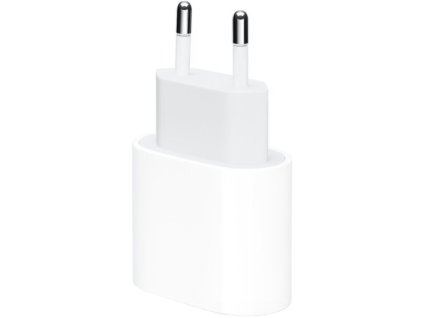 Originální Apple nabíjecí adaptér s portem USB-C - 20W - bílý