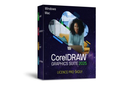 CORELDRAW GRAPHICS SUITE 2025 EDU – PRO ŠKOLY A STUDENTY