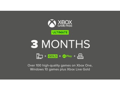 xbox game pass ultimate 3 months 3 months ultimate xbox one xbox series x s pc game microsoft store europe cover