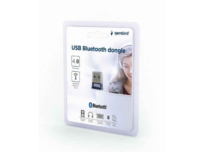 GEMBIRD adapter USB Bluetooth v4.0, mini dongle 1