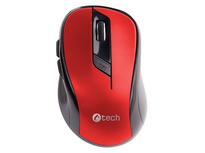 Bezdrátová Myš C TECH WLM 02 Červená 2