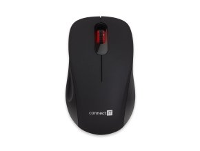 179018 connect it mute bezdratova opticka ticha mys usb cerna
