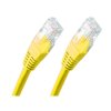 80909 sitovy kabel utp 0 25 m zluty
