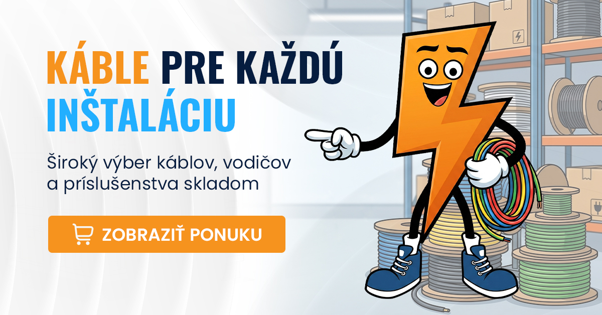 Káble CYKY AYKY CYSY CGSG, skladom, super ceny