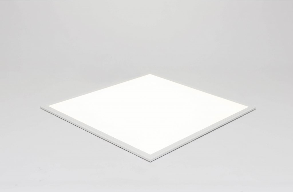Biely LED panel na povrch.