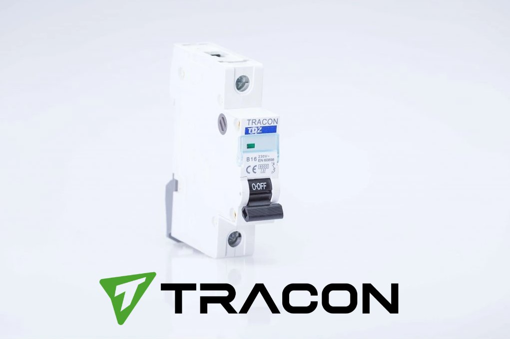 Istič značky Tracon Electric.